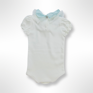 The Lace Collection - Ivory/Mint Jersey Body