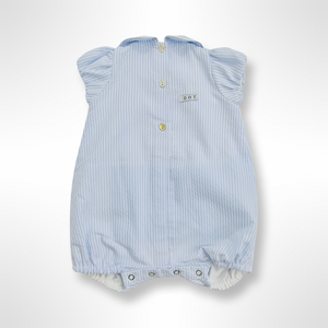 Cannes Collection - Blue Stripe Romper