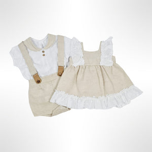 Seville Collection - 2 Piece Dungaree Set