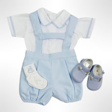 Load image into Gallery viewer, Baypod Baby Blue T Bar Soft Soled Leather Shoes