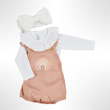 Load image into Gallery viewer, Arco Rainbow Knitted Romper