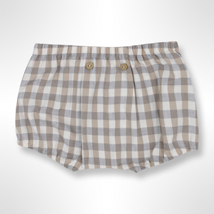 Joel Collection - Blue/Beige Check Body & Jam Pants